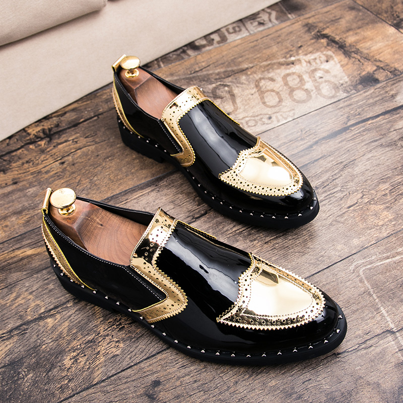 Men Shoes Louboutin - Sepatu pantofel sol tebal pria, SNEAKER