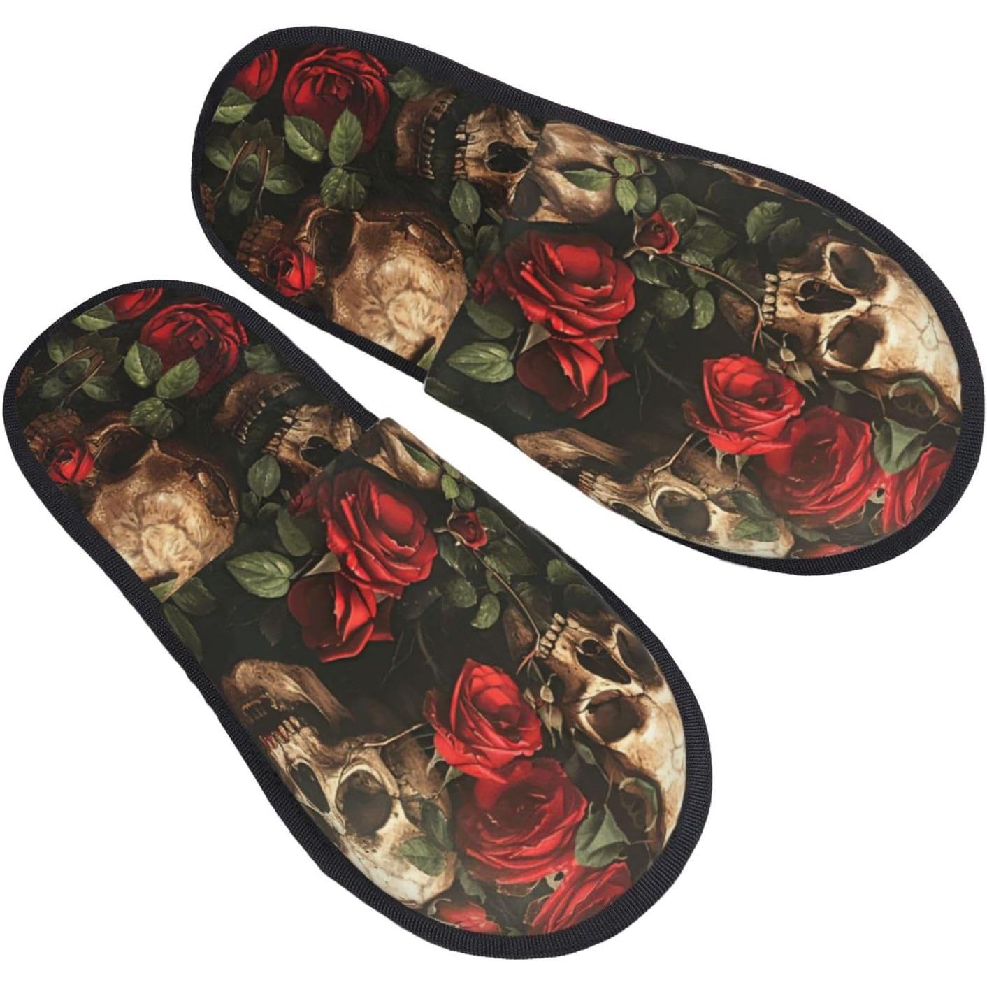 Men Shoes Red - Sandal Rumah Bulu Musim Gugur Musim