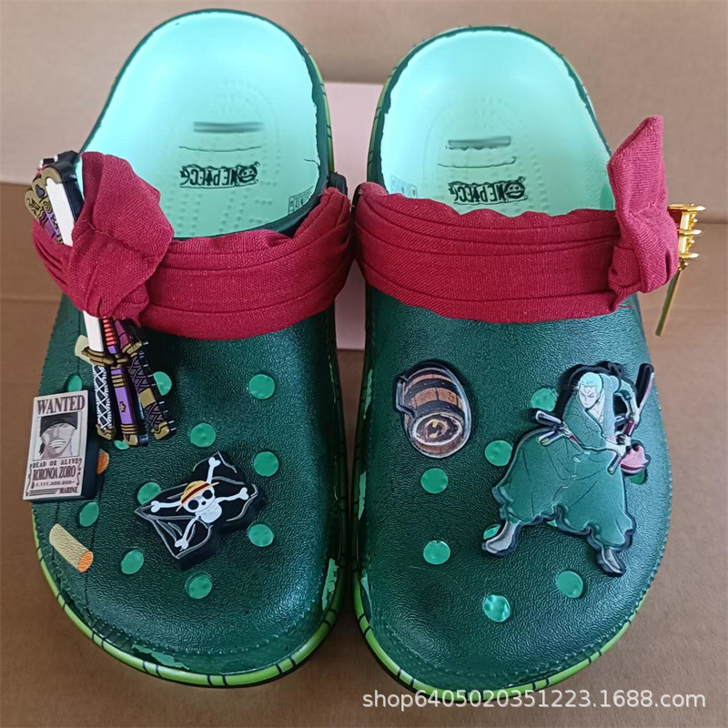Men Shoes Models - Sandal Clogs Anime One Piece Roronoa