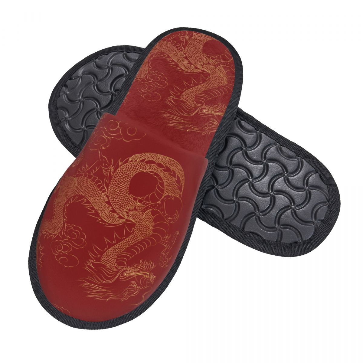 Sandal Naga Emas Di Latar Bela - Men Shoes Red ulasan dan harga