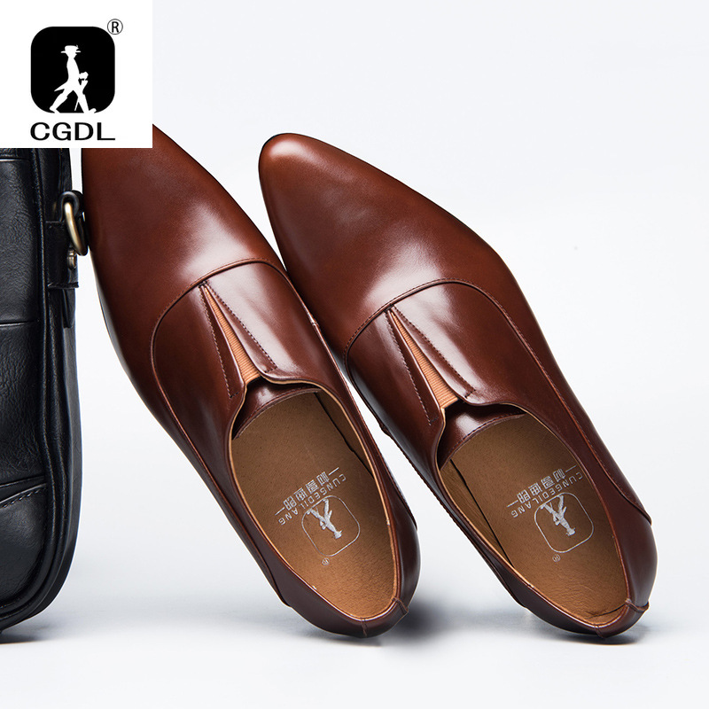 Sepatu kulit pria dengan hak t - Men Shoes Louboutin ulasan dan harga