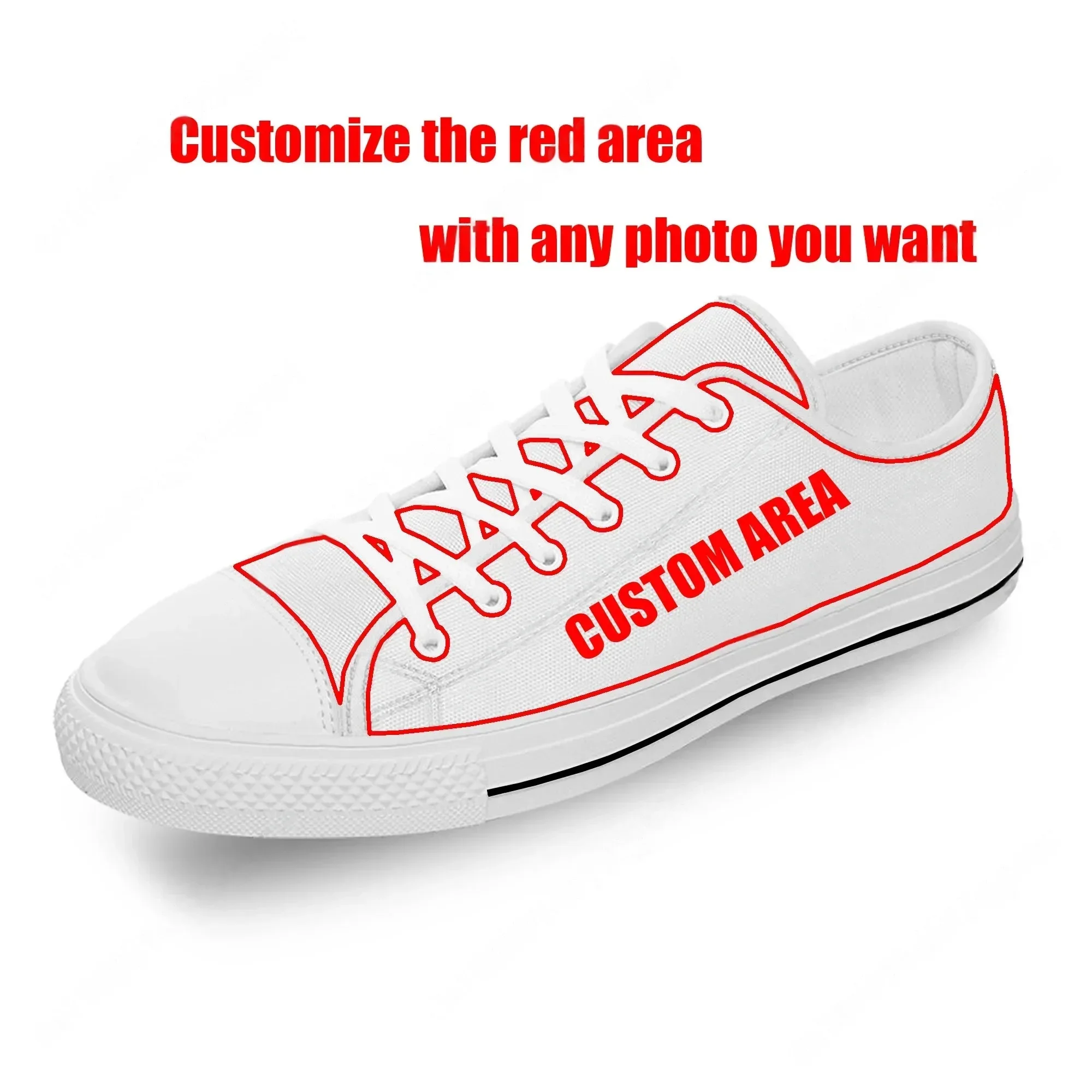 Sepatu Sneakers Kanvas Kasual  - Men Shoes Red ulasan dan harga