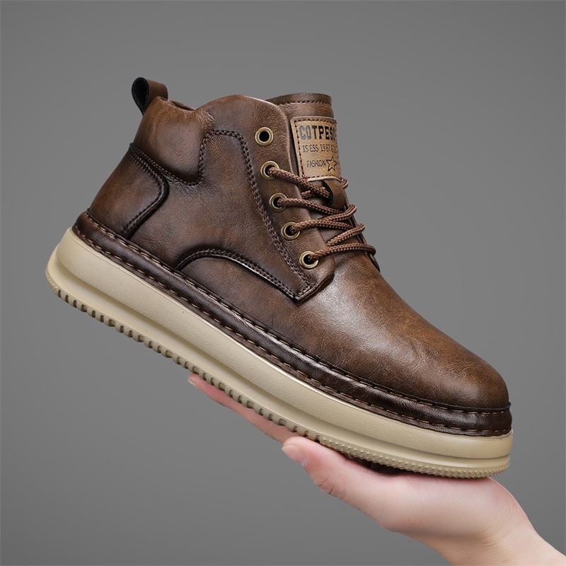 Sepatu Kasual High-Top Retro B - Men Shoes Everyday ulasan dan harga
