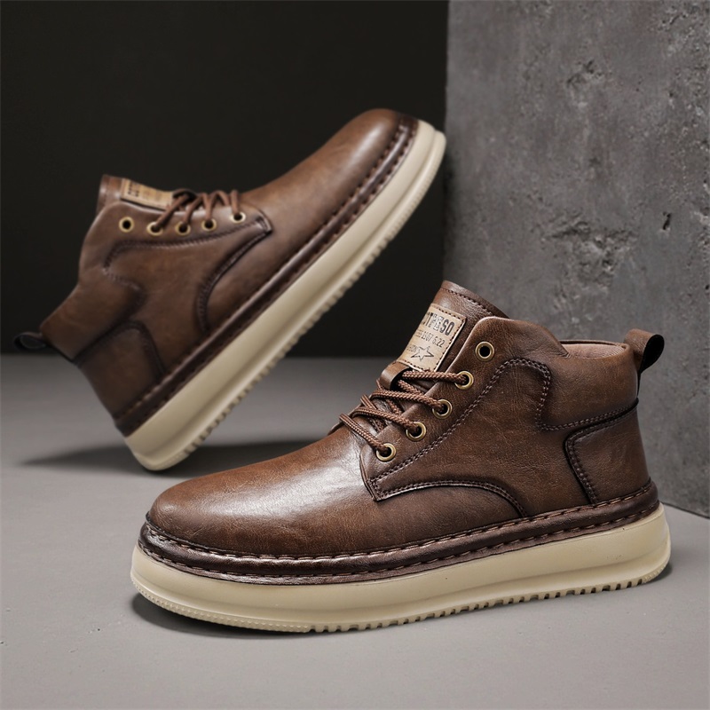 Sepatu Kasual High-Top Retro B - Men Shoes Everyday ulasan dan harga