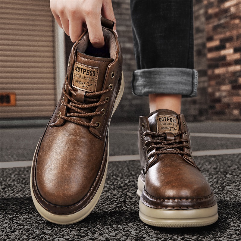 Sepatu Kasual High-Top Retro B - Men Shoes Everyday ulasan dan harga