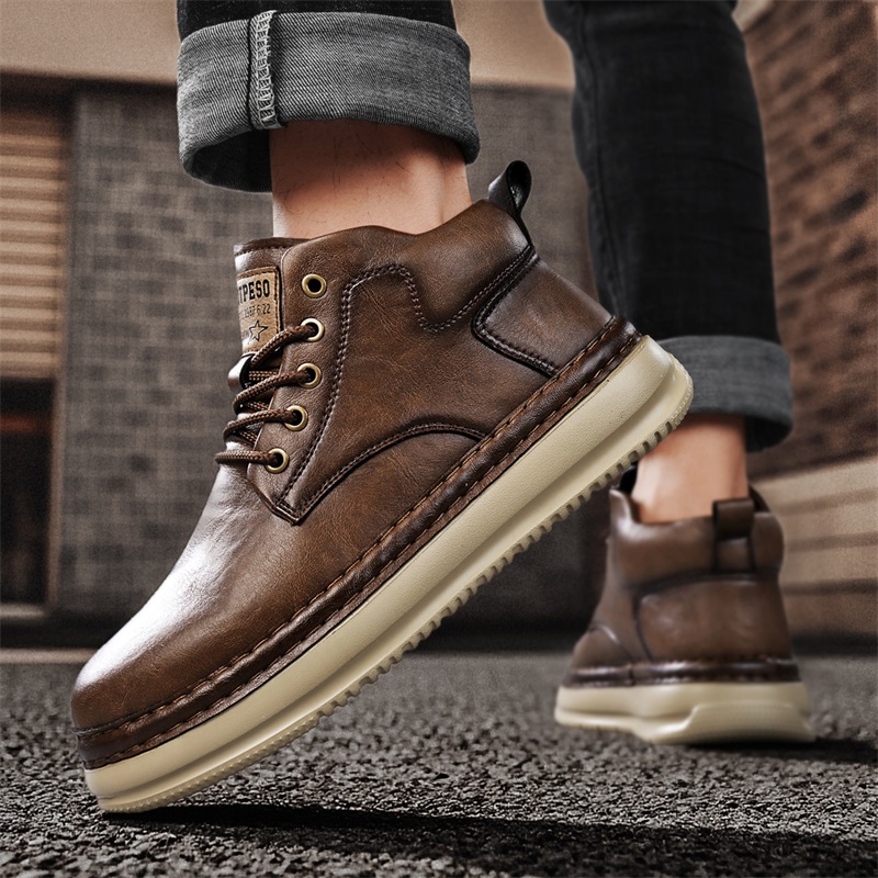 Sepatu Kasual High-Top Retro B - Men Shoes Everyday ulasan dan harga