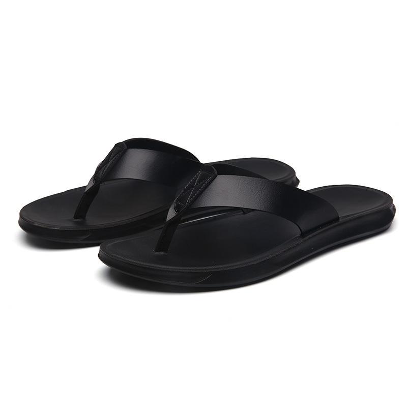 38-47 Sandal Jepit Kulit Itali - Men Shoes Everyday ulasan dan harga