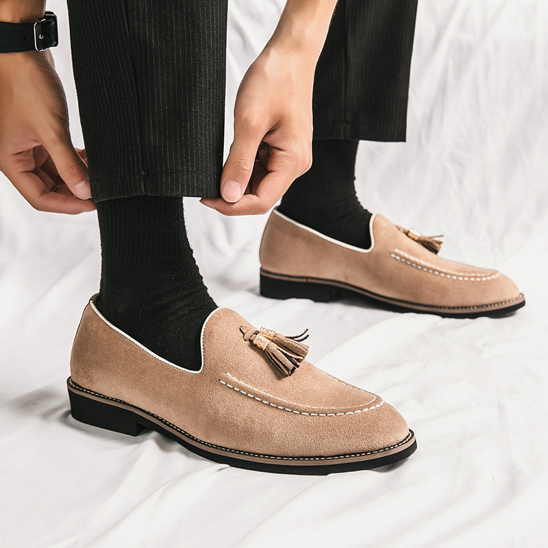 Sepatu kulit asli pria, Kasut  - Men Shoes Louboutin ulasan dan harga