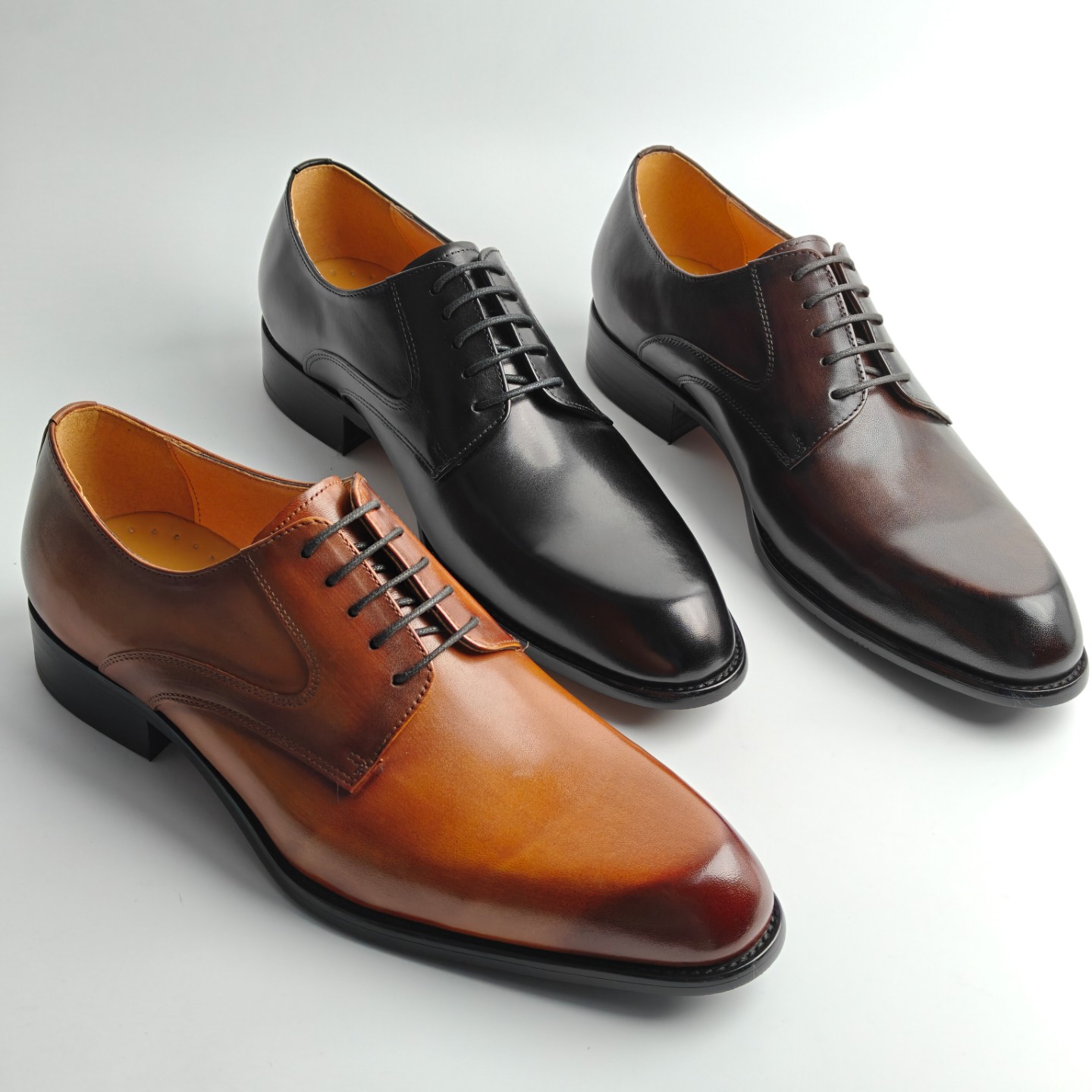 Sepatu Kulit Bisnis Elegan Pri - Men Shoes For Wedding ulasan dan harga
