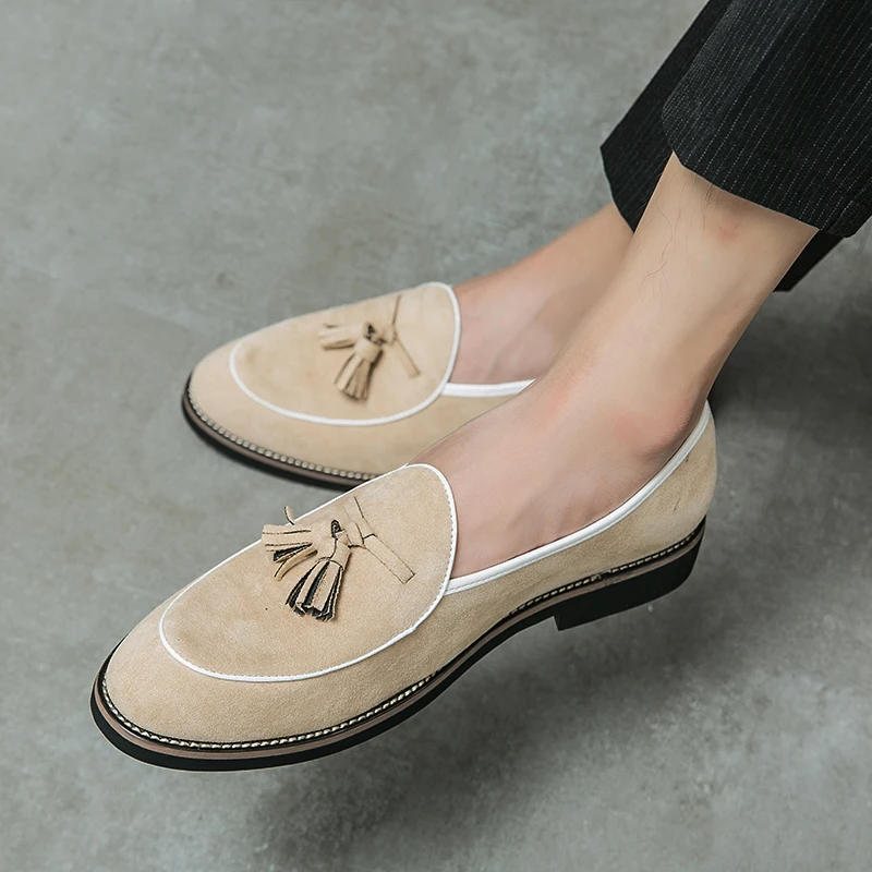 Sepatu Kulit Nubuck Kualitas T - Men Shoes Louboutin ulasan dan harga
