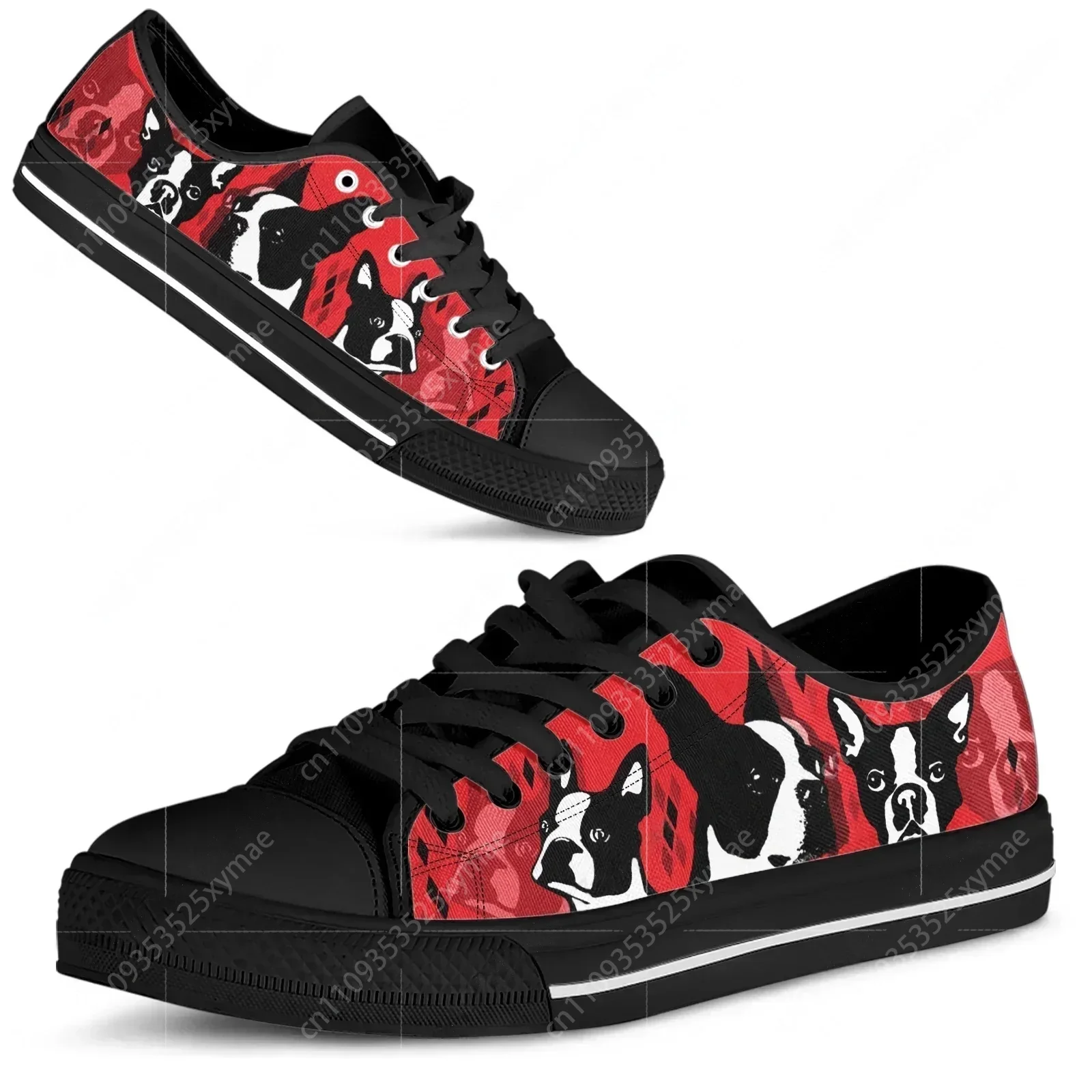Sepatu Cetak Red Boston Terrie - Men Shoes Red ulasan dan harga