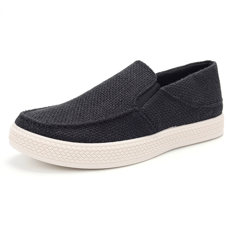 Sepatu Loafer Pria Bahan Linen - Men Shoes Everyday ulasan dan harga